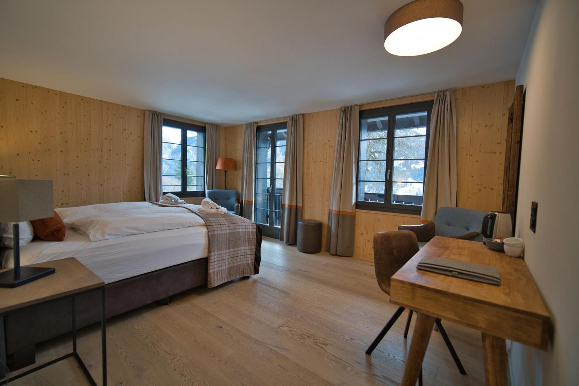 Eiger View Alpine Lodge กรินเดลวัลด์ ภายนอก รูปภาพ