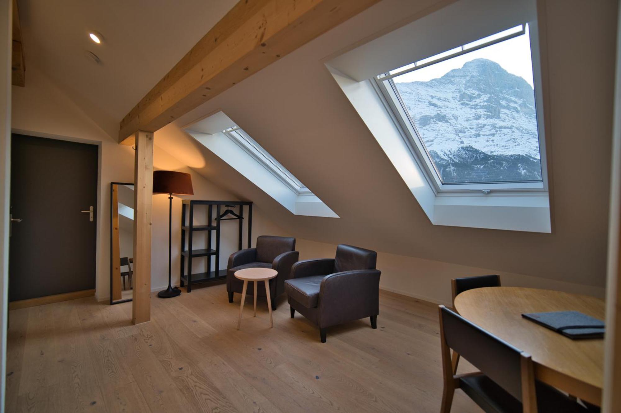 Eiger View Alpine Lodge กรินเดลวัลด์ ภายนอก รูปภาพ