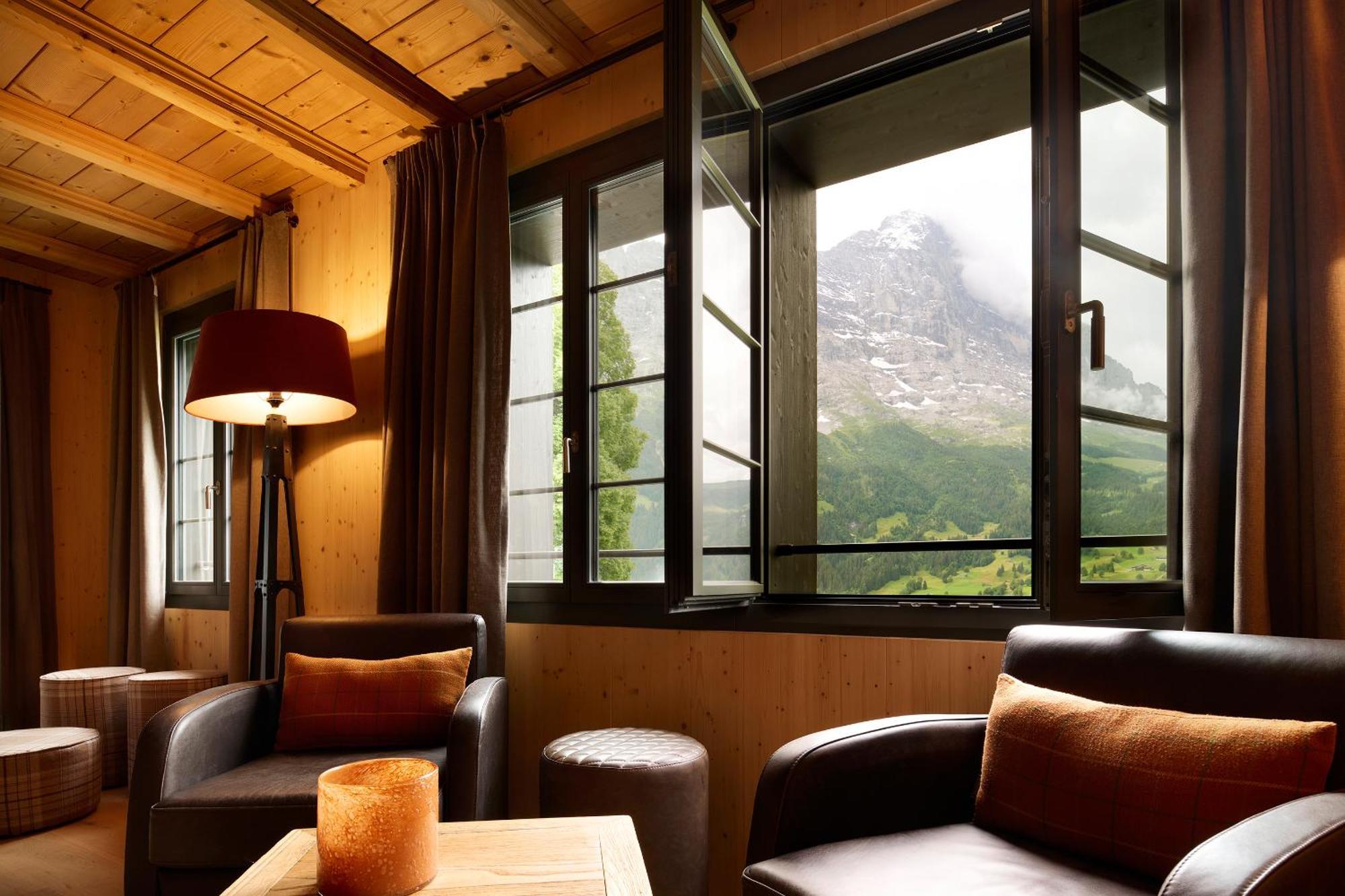 Eiger View Alpine Lodge กรินเดลวัลด์ ภายนอก รูปภาพ